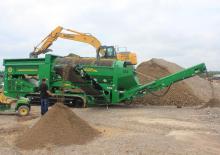 Пересувні сортувальні грохоти з барабаном McCloskey 516AT