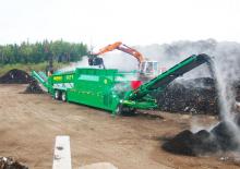 Пересувні сортувальні грохоти з барабаном McCloskey 621RE