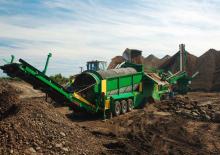 Пересувні сортувальні грохоти з барабаном McCloskey 628RE