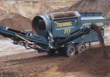 Пересувні сортувальні грохоти з барабаном Powerscreen Trommel 511 Rad
