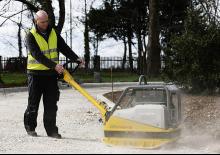 Реверсивні віброплити Wacker Neuson DPU4545He 