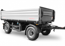 Причепи для самоскидів Schwarzmüller 2-axle 3-way tipper trailer - building site