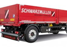 Причепи для самоскидів Schwarzmüller 2-axle platform trailer - building materials