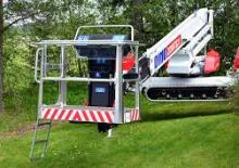 Причіпні підйомники з шарнірною стрілою Hematec Dino 220 XTM