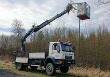 Причіпні підйомники з шарнірною стрілою WUMAG WG 120