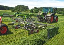 Причіпні валкоутворювачі (барабанні граблі) Fendt Former 456 DN
