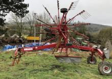 Причіпні валкоутворювачі (барабанні граблі) JF-Stoll R 760 Plus