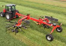 Причіпні валкоутворювачі (барабанні граблі) Massey Ferguson RK672 SD-TRC