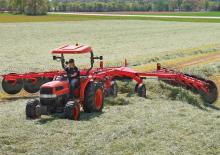 Причіпні валкоутворювачі (барабанні граблі) Kuhn SR 314
