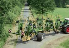 Причіпні валкоутворювачі (барабанні граблі) Krone Swadro 2000
