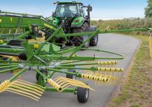 Причіпні валкоутворювачі (барабанні граблі) Krone Swadro TS 970