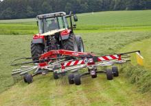 Причіпні валкоутворювачі (барабанні граблі) Fella TS 1302
