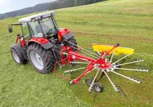 Причіпні валкоутворювачі (барабанні граблі) Fella TS 456 DN