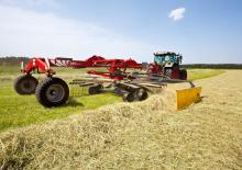 Причіпні валкоутворювачі (барабанні граблі) Fella TS 7850