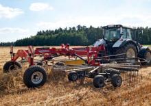 Причіпні валкоутворювачі (барабанні граблі) Fella TS 880 Pro