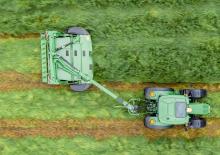 Причіпний косильний диск з кондиціонуванням John Deere C350R