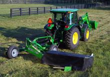 Причіпний косильний диск з кондиціонуванням John Deere DC1000