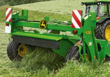 Причіпний косильний диск з кондиціонуванням John Deere 635