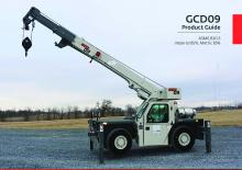 Промислові пересувні крани Grove GCD09
