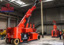 Промислові пересувні крани Galizia GF 600