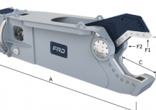 Різаки для сталевого брухту FRD VR-20ER 
