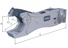 Різаки для сталевого брухту FRD VR7ER 