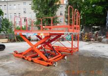 Робочі платформи для будівельних риштувань Steinweg Mauerlift LT