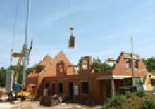Рухомі баштові крани- штанга струмоприймача - нижнеповоротні Potain HDM 40A