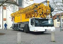 Рухомі баштові крани- штанга струмоприймача - нижнеповоротні Liebherr MK 63