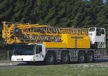 Рухомі баштові крани- штанга струмоприймача - нижнеповоротні Liebherr MK 88