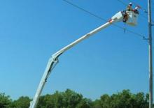 Причіпні підйомники з шарнірною стрілою Altec AA55E