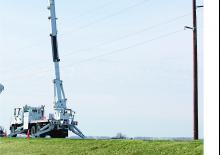 Причіпні підйомники з шарнірною стрілою Altec AH85A