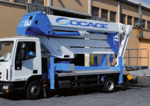 Автомобільні підйомники з шарнірною стрілою Socage forSte 37 DJ Speed