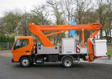 Причіпні підйомники з шарнірною стрілою Blumenbecker - Hubmeister® HM 16 TKI