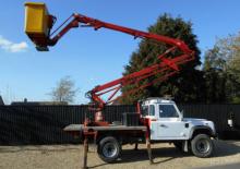 Причіпні підйомники з шарнірною стрілою Priestman VM 14.5