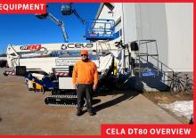 Автовишки з телескопічною стрілою CELA DT80