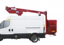 Автовишки з телескопічною стрілою GSR E120TV 