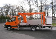 Автовишки з телескопічною стрілою Blumenbecker - Hubmeister® HM 14 TK