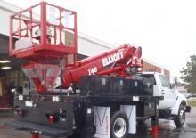 Автовишки з телескопічною стрілою Elliott Equipment I40F HIREACH