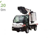 Автовишки з телескопічною стрілою Klubb K20