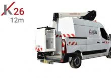 Автовишки з телескопічною стрілою Klubb K26