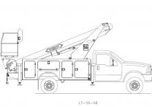 Автовишки з телескопічною стрілою Versalift LT 56 NE