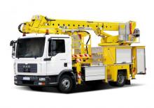 Автовишки з телескопічною стрілою Bumar PMT-15