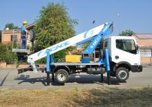 Автовишки з телескопічною стрілою Socage T 318 ForSte