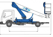 Автовишки з телескопічною стрілою Socage T416 forSte