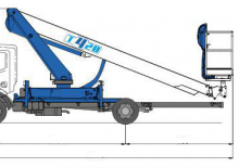 Автовишки з телескопічною стрілою Socage T420 forSte
