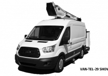 Автовишки з телескопічною стрілою Versalift VANTEL-29-IH