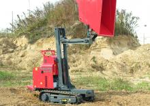 Гусеничні самоскиди Hinowa HS1100B