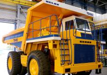 Самоскиди із жорсткою рамою Belaz 75450