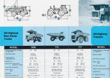 Самоскиди із жорсткою рамою Caterpillar 768B